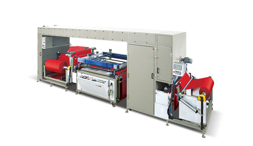 全自動(dòng)無紡布卷對卷單色絲網(wǎng)印刷機(jī)